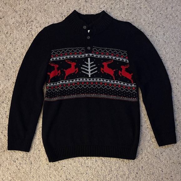 Sonoma Other - Boys Sonoma Black Holiday Sweater